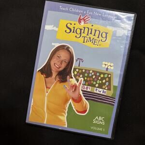 Signing Time Vol. 5 - ABC Signs (DVD, 2004)